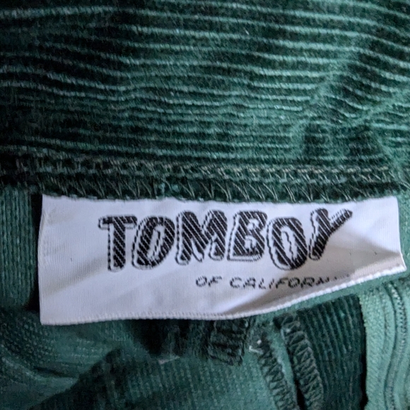 ▪️Vintage Tomboy Corduroy Green Skirt Size 7 - Picture 7 of 7